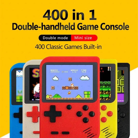 SUP 400 Game in 1 Portable Mini Retro Game Console