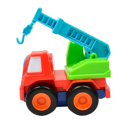 4 In 1 Construction Vehicles Truck Playset For Kids