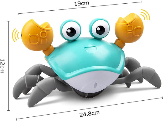 Electric Musical Crawling Crab Toy
