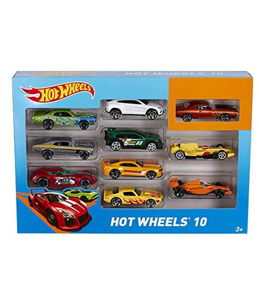 Hot Wheel Metal Cars Pack Of 10 Styles Toys For Kids