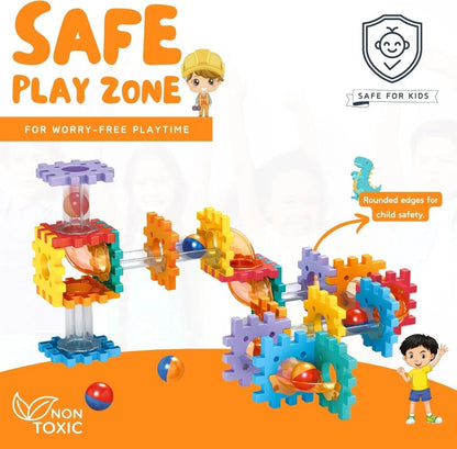 Pipeline Rolling Ball Construction Building Block Track