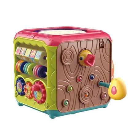 6 In 1 Fancy Cube- Musical, Educational And Learning Toy For Kids