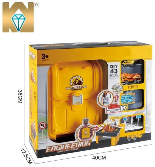 Crane Building Play Set for Kids Construction Fun Toy