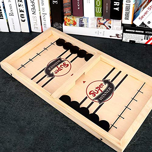 Super Entertaining Fast Pucket Wooden Board Game