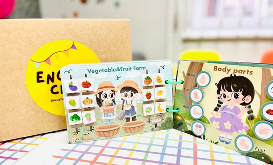Early Childhood Montessori Preschool Busy Book for Kids