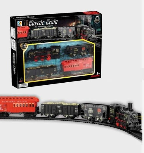 Vintage Train Track Set for Creative Railway Play