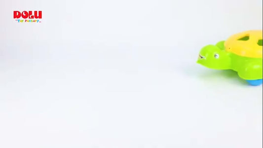 Dolu Turtle Shape Sorter 5 Pcs Musical Toy