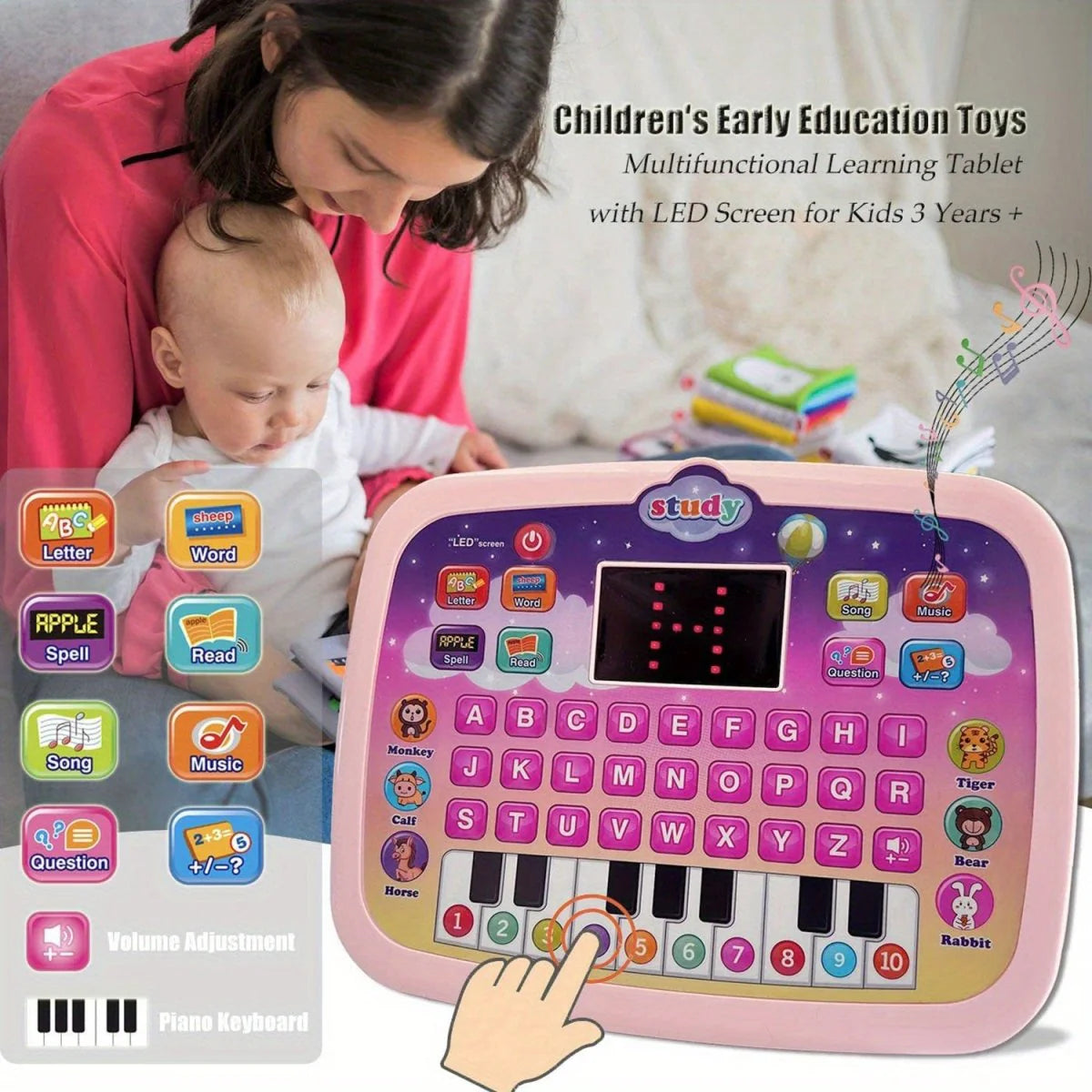 Educational Computer Learning Toy For Kids