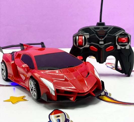 Remote Control 2 In 1 Transformer Deformation Robot Car For Kids