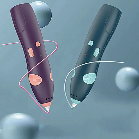 Rechargeable 3D Pen Fun Printing & Drawing Tool for Kids