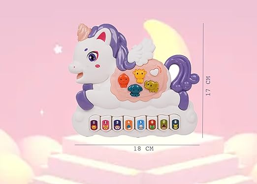 Musical Party Unicorn Piano Toy For Kids