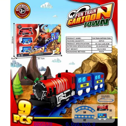 Kids Railway Track ToySet For Learning & Fun