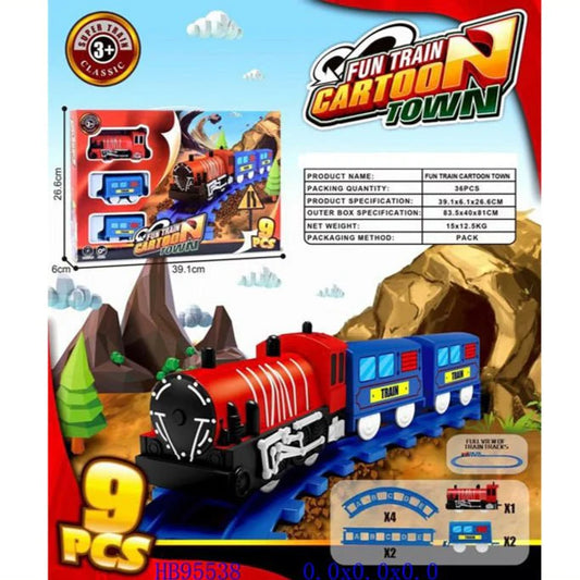 Kids Railway Track ToySet For Learning & Fun